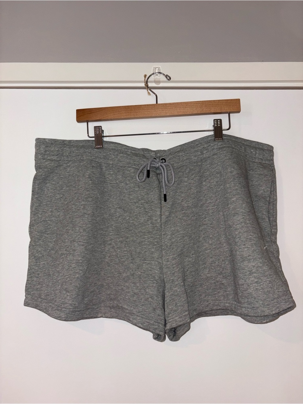 Nike Grey Drawstring Lounge Shorts